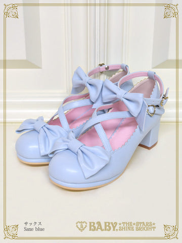 B49SH816 Sweet Ribbon Shoes