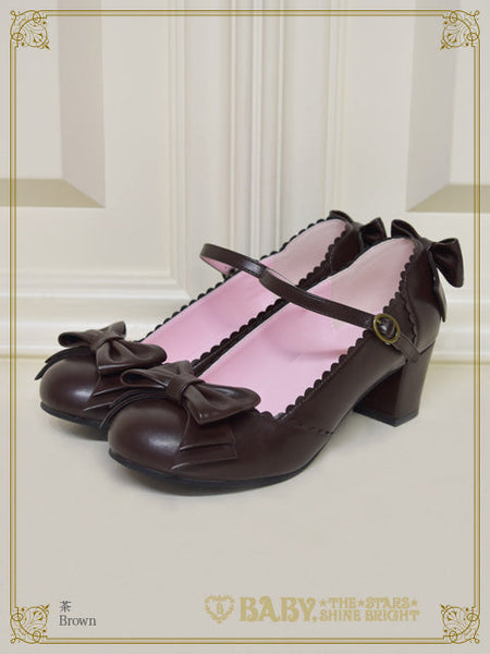 B49SH833 Antique Ribbon Shoes