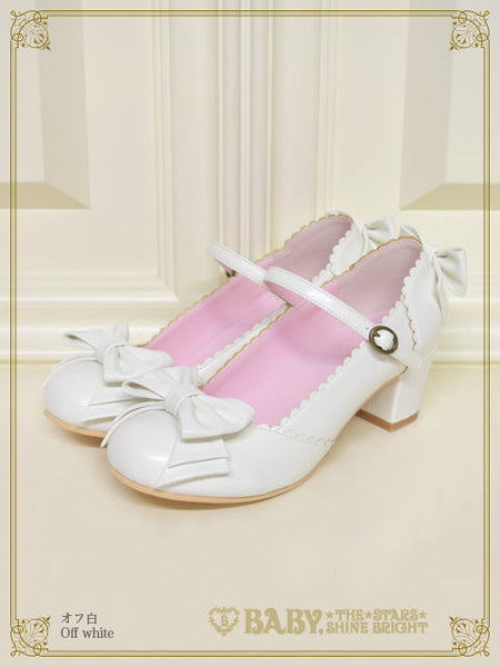 B49SH833 Antique Ribbon Shoes