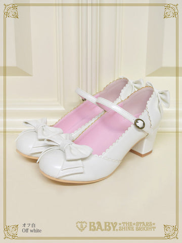 B49SH833 Antique Ribbon Shoes