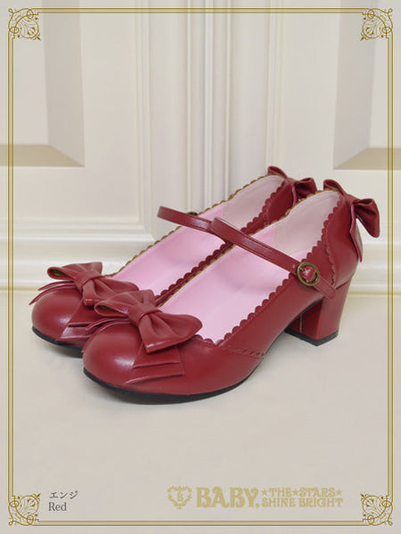 B49SH833 Antique Ribbon Shoes