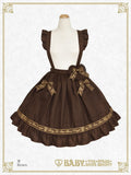 B49SK506 Waffle Cotton Pocket Skirt