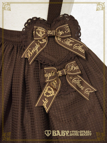 B49SK506 Waffle Cotton Pocket Skirt