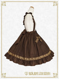 B49SK506 Waffle Cotton Pocket Skirt