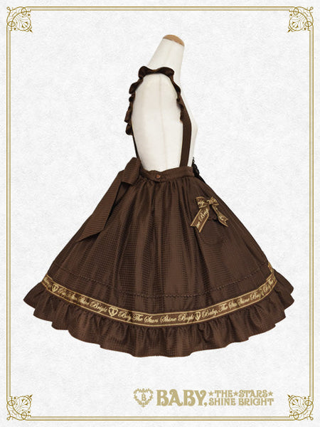 B49SK506 Waffle Cotton Pocket Skirt