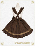 B49SK506 Waffle Cotton Pocket Skirt