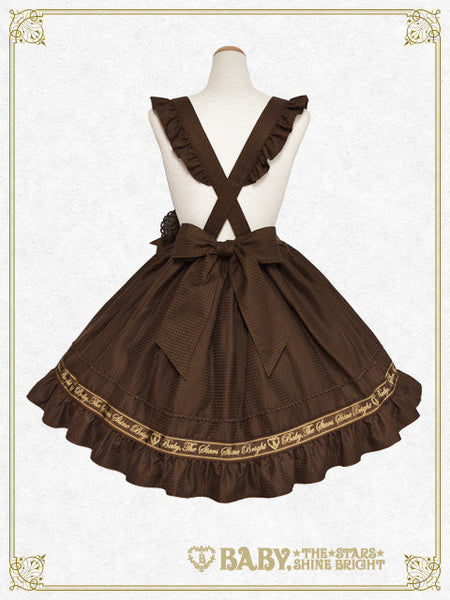 B49SK506 Waffle Cotton Pocket Skirt