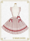 B49SK506 Waffle Cotton Pocket Skirt