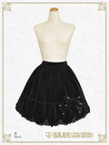 B49SK514 Velveteen Scallop Skirt