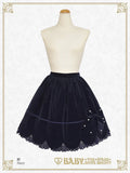 B49SK514 Velveteen Scallop Skirt