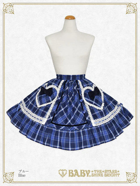 B49SK515 Mary Stuart Tartan Check Skirt