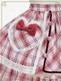 B49SK515 Mary Stuart Tartan Check Skirt