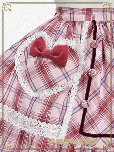 B49SK515 Mary Stuart Tartan Check Skirt