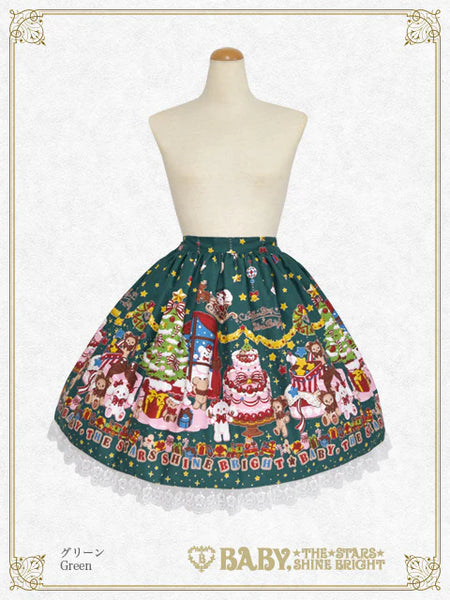B49SK516 Kumya's Doki★Doki Christmas Party Skirt