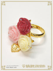B50AC037 AURORA Soiree in the Moonlit Night Forest Ring