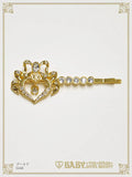 B50AC055 Etoile Princesse♡Cœur Hairpin