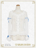 B50BL406 Christina Bouquet Princess Chiffon Blouse