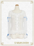 B50BL406 Christina Bouquet Princess Chiffon Blouse