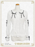 B50BL409 Ribbon Ribbon♡Wrapping Heart Blouse