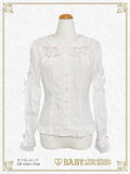 B50BL409 Ribbon Ribbon♡Wrapping Heart Blouse
