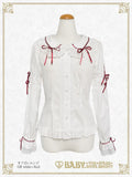 B50BL409 Ribbon Ribbon♡Wrapping Heart Blouse