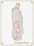 B50BL411 Ruban♡Crème à la Vanille Blouse