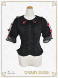 B50BL419 Little Kitten Lucy♡Dot Tulle Blouse
