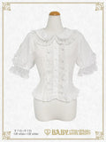 B50BL419 Little Kitten Lucy♡Dot Tulle Blouse