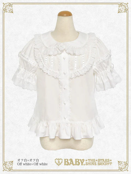 B50BL421 BABY Ribbon Sweet Diary Blouse