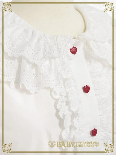 B50BL432 Love’s Strawberry Afternoon Tea Blouse