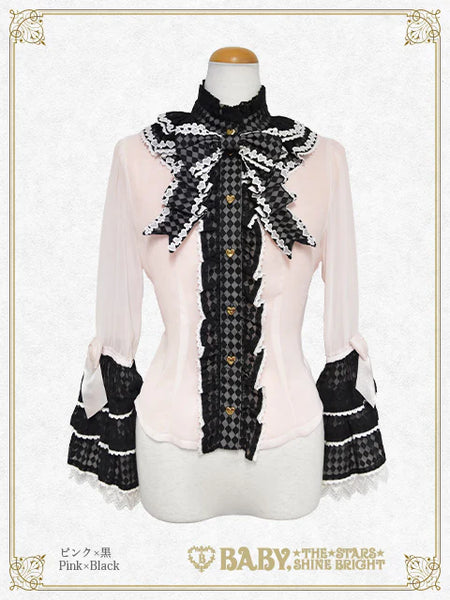 B50BL454 La Dame De Carreau Blouse