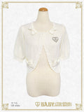 B50BO103 Ribbon Ribbon Half Sleeve Bolero