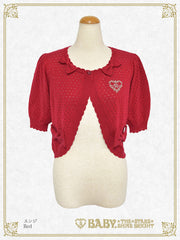 B50BO103 Ribbon Ribbon Half Sleeve Bolero