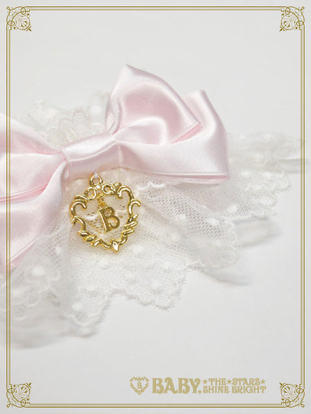 B50CF024 Satin Ribbon Tulle Lace Cuffs