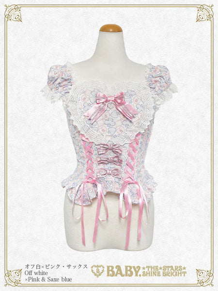 B50CR425 Heart Jewel Parade Bustier