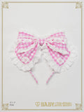 B50HA710 Kumya-chan's Fun Fun Gingham Parade Headbow