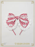 B50HA710 Kumya-chan's Fun Fun Gingham Parade Headbow