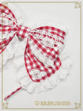B50HA710 Kumya-chan's Fun Fun Gingham Parade Headbow