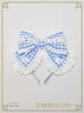 B50HA710 Kumya-chan's Fun Fun Gingham Parade Headbow
