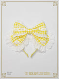 B50HA710 Kumya-chan's Fun Fun Gingham Parade Headbow