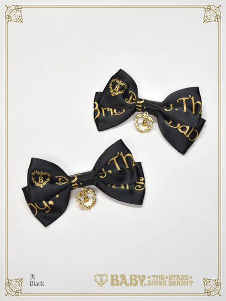 B50HA729 BABY Ribbon Sweet Diary Ribbon Clip