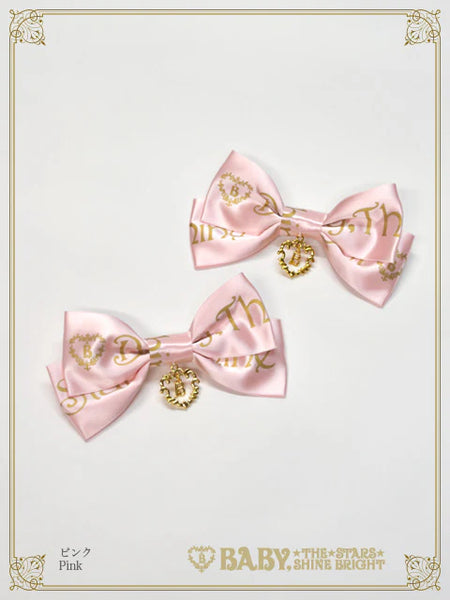 B50HA729 BABY Ribbon Sweet Diary Ribbon Clip