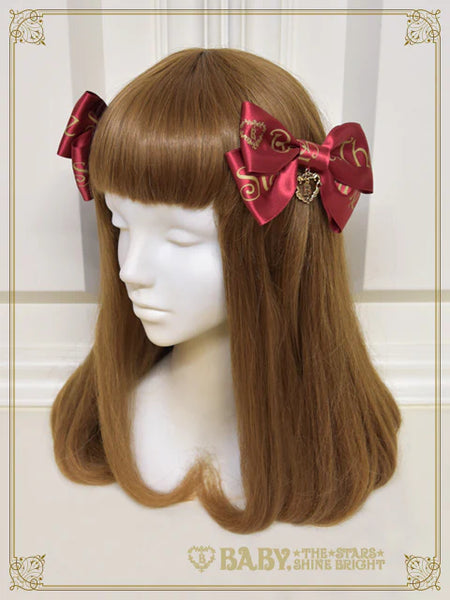 B50HA729 BABY Ribbon Sweet Diary Ribbon Clip