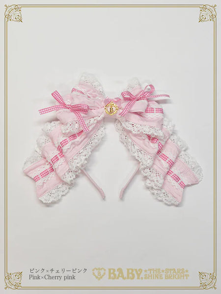 B50HA909 Lovely Hearty♡Fairy-tale Headbow