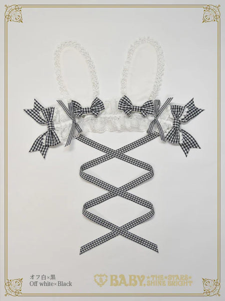 B50HA910 Lovely Hearty♡Fairy-tale Bunny Ear Headdress
