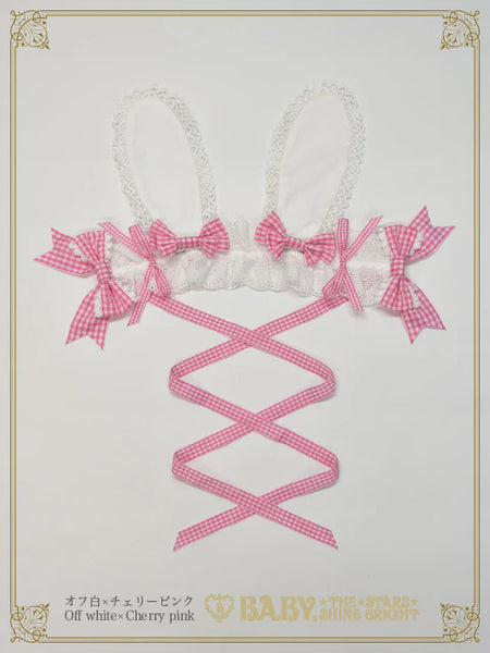 B50HA910 Lovely Hearty♡Fairy-tale Bunny Ear Headdress