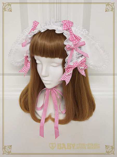 B50HA910 Lovely Hearty♡Fairy-tale Bunny Ear Headdress