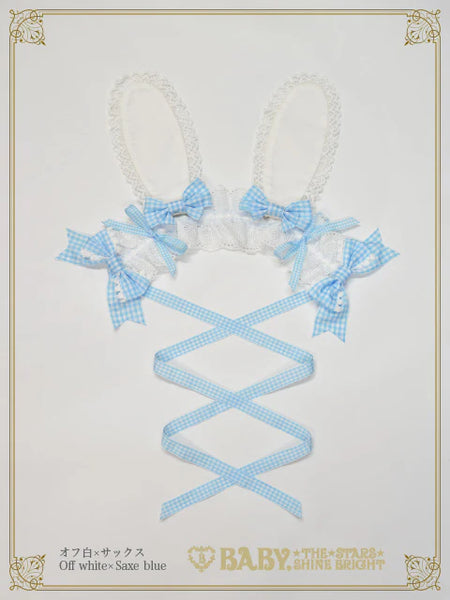 B50HA910 Lovely Hearty♡Fairy-tale Bunny Ear Headdress