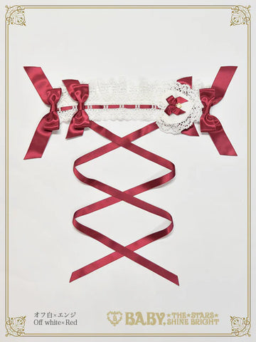 B50HA918 Ribbon Ribbon♡Wrapping Heart Headdress