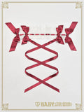 B50HA918 Ribbon Ribbon♡Wrapping Heart Headdress
